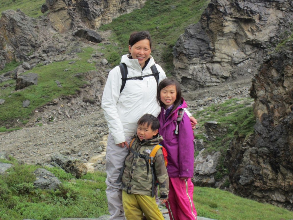 Happy hikers