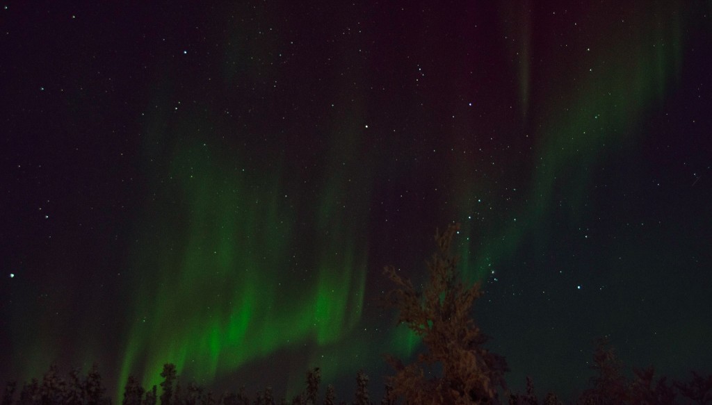 Aurora Borealis. Northern Lights