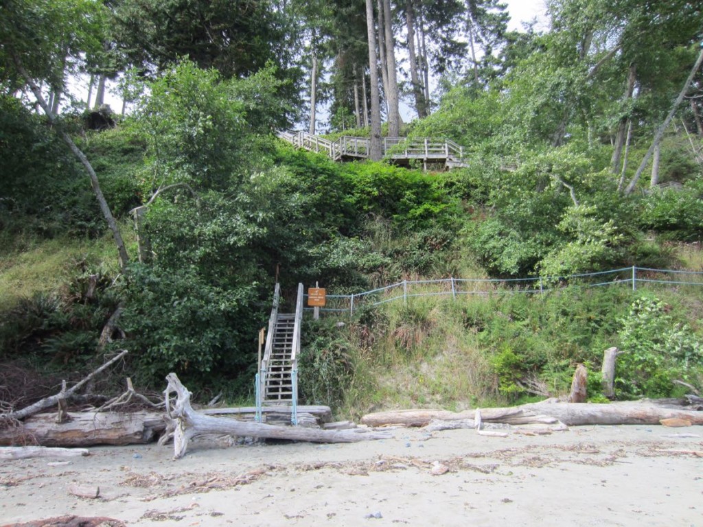 Stairs to Morning Beach