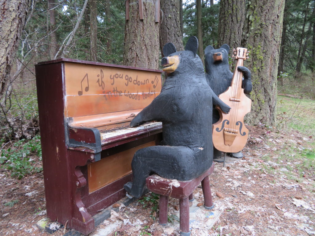 A surprise find as we explored D'Arcy on our way home